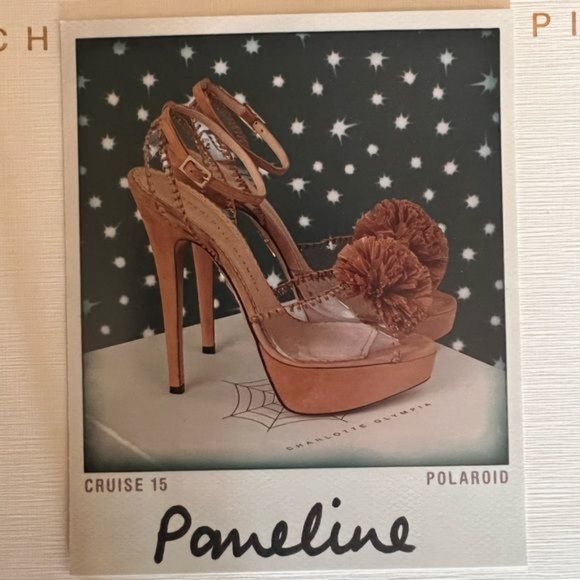 NWOT Charlottle Olympia Pomeline Platforms - Picture 6 of 8